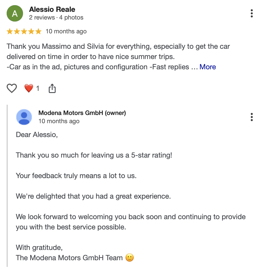 Google Review